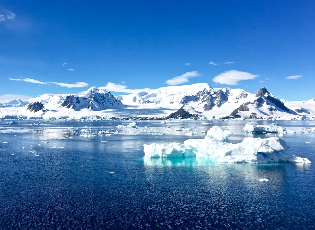 Panorama of Antarctica